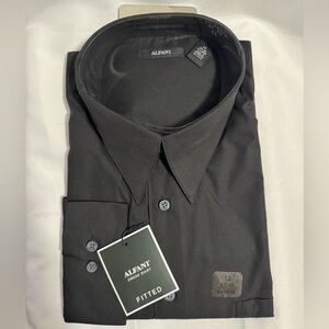 Alfani Men's Charcoal Dress Shirt